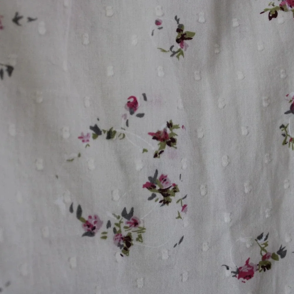 NWT Bonpoint Girl's‎ Felicite Long Sleeve Swiss Dot Floral Print Blouse Top 12